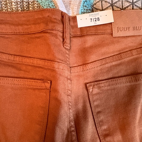 Judy Blue Rust Denim Jeans - Picture 7 of 7